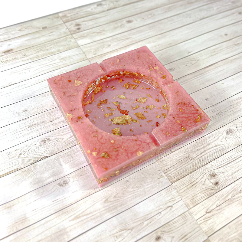 “OMG Im Blushing” Pink COLORED COASTER/CANDLE HOLDER/ASHTRAY