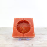 “French Saumon”  Salmon COLORED COASTER/CANDLE HOLDER/ASHTRAY