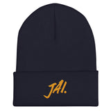 Navy Blue JAI Beanie Hat