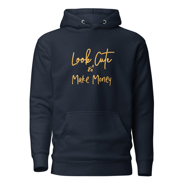 Look Cute (Michigan) Navy Blue Hoodie