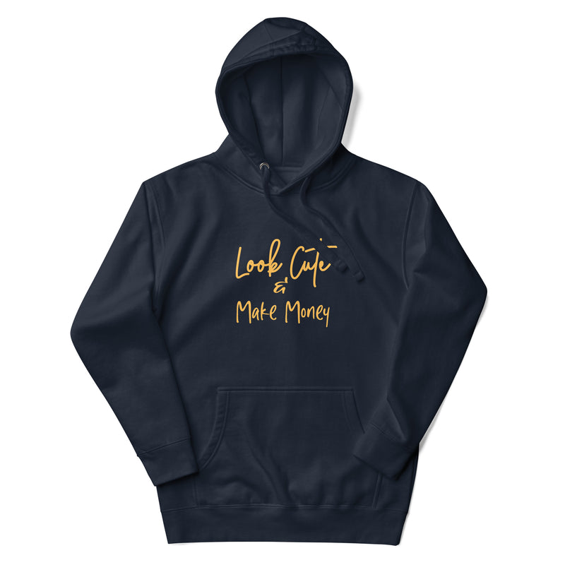 Look Cute (Michigan) Navy Blue Hoodie