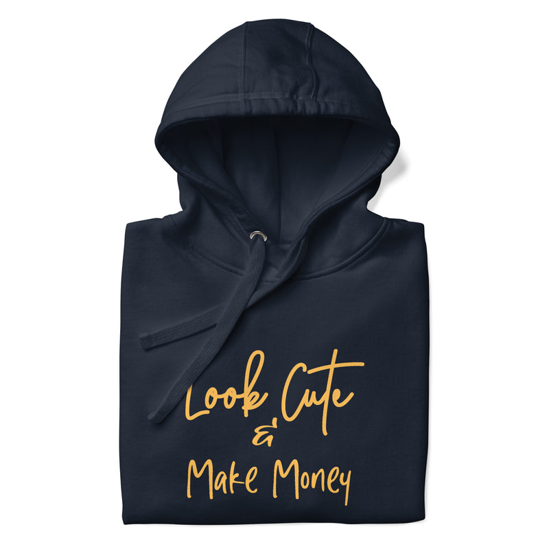 Look Cute (Michigan) Navy Blue Hoodie