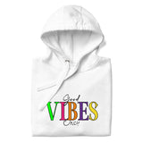 Good Vibes Only White Hoodie