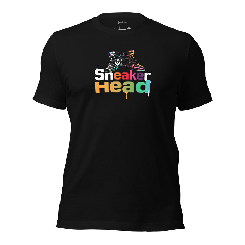 Black Sneaker Head T Shirt