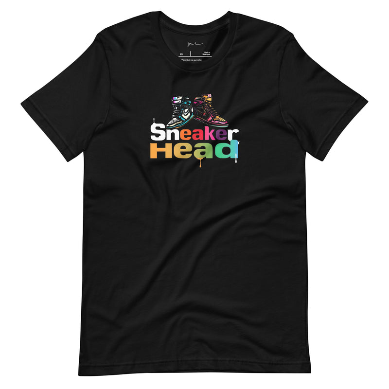 Black Sneaker Head T Shirt