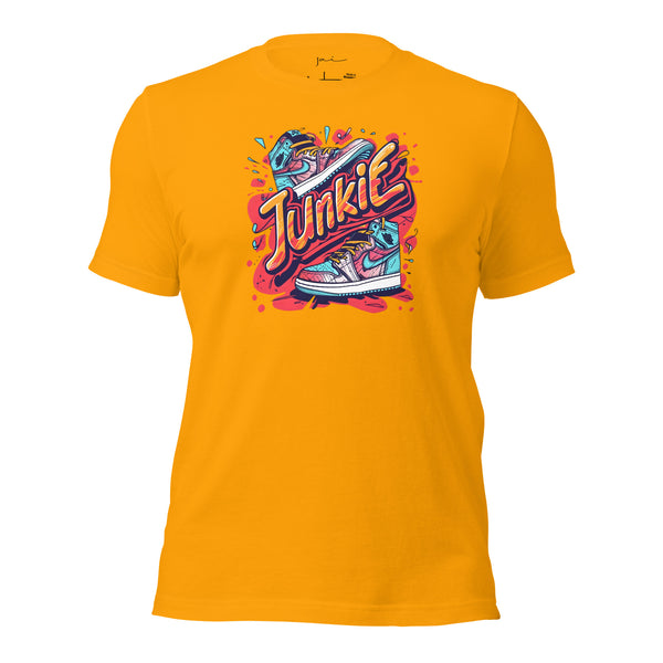 Mustard Yellow Sneaker Junkie T Shirt