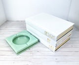 "Minty Fresh" Mint Colored Coaster/Candle Holder/Ashtray