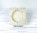 Cream & Sugar Anyone? Cream Colored Coaster/Candle Holder/Ashtray